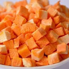 Dehydrated Carrot Cube